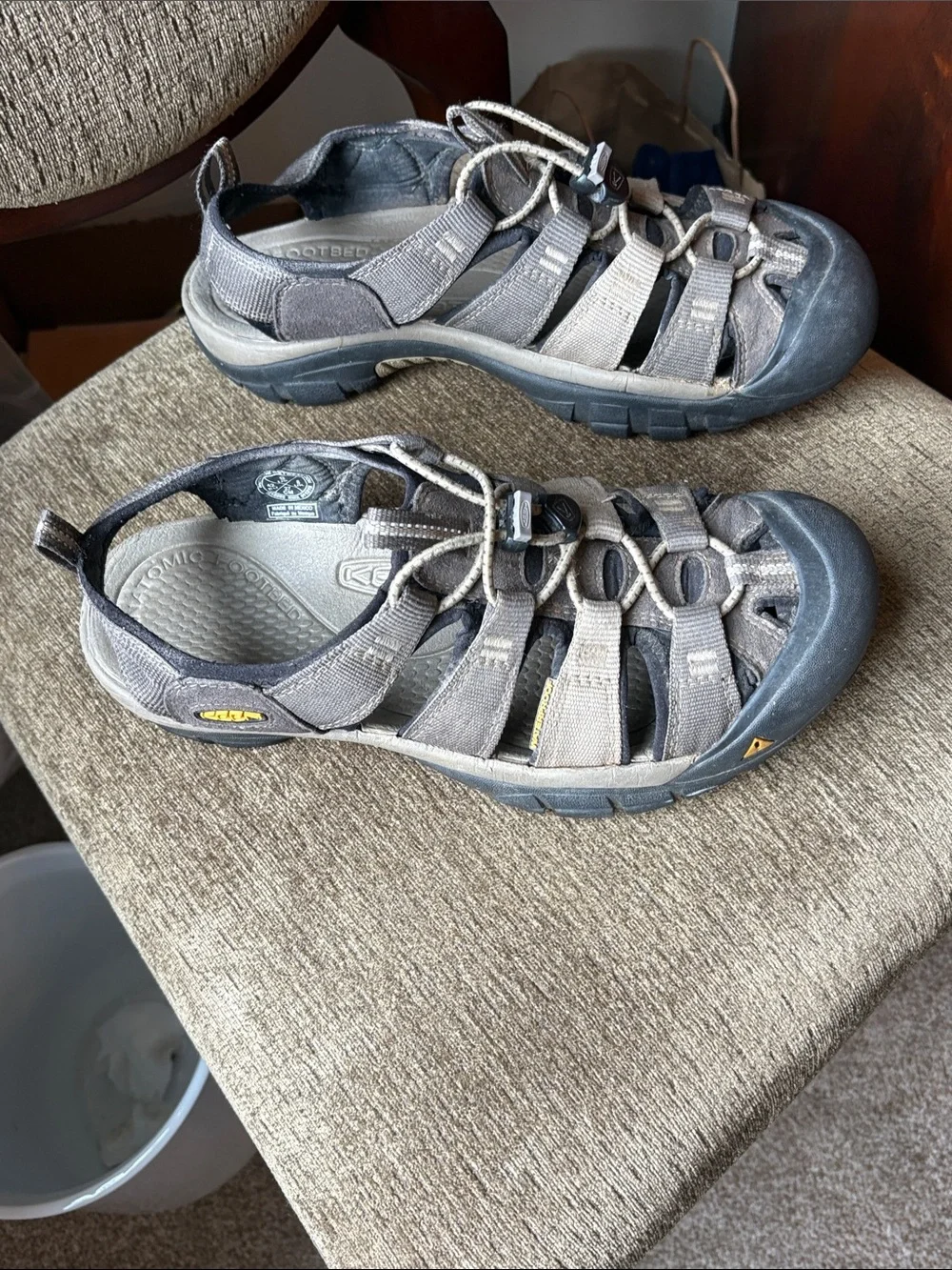 Keen Men’s Gray and Brown Outdoor Sandals
